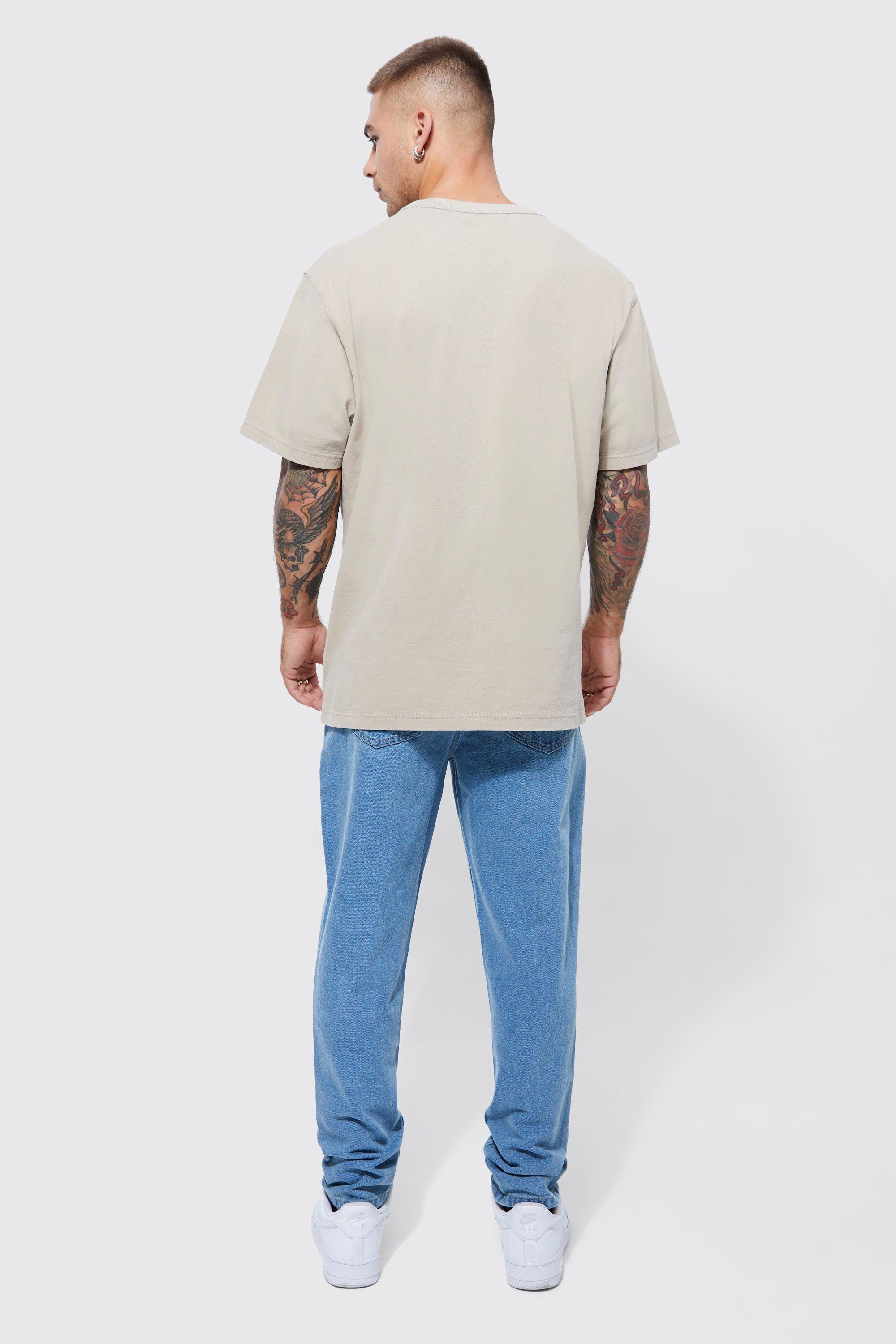 Tapered Rigid Jean